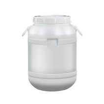 발효탱크 플라스틱 양동이 산업용 특대형 밀폐 액체, 25L 큐빅 배럴 내부 커버