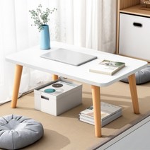사각형 느티나무 테이블 (70cm) (화이트), 색상