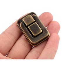 나무상자 DIY 앤틱 버클 상자 만들기 공방소품 가방만들기 걸이 가구 고정