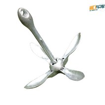 폴딩 접이식 앵커 앙카 해양 세트 카약 기자재 로프 15kg 앵카 보트 선박 닻, 2.3kg 보트 앵커 + 20m 로프