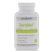 아서앤드류메디컬 세레티아 퓨어 세라펩타제 500mg 캡슐, 180개입, 1개