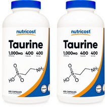 뉴트리코스트 타우린 1000mg 캡슐, 400개입, 2개, 400정