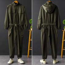 Ogfaour 남녀 빅사이즈 데님 점프수트 작업복 S 5XL 남성 멜빵바지 놀면뭐하니 싹스리 비 유재석 점프슈트