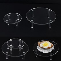원형 아크릴진열대 소 중 투명받침대 디스플레이진열대