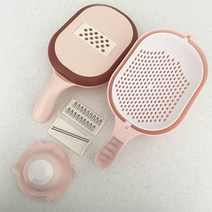 다기능야채커터/다용도채반/야채슬라이서/다기능채칼/안전손잡이채칼/감자강판/무강판/당근채칼, 블루