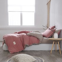 심플 4피스 침대 이불세트 무지 이불 커버 침대 시트 베개커버 북유럽 스타일 학생 기숙사용 어린이 원룸