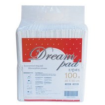 드림패드 강아지 배변패드 애견 화장실패드 100매, 1