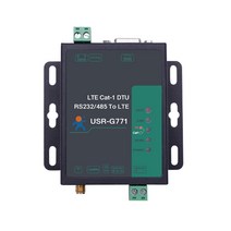 USR-G771-E LTE CAT 1 셀룰러 모뎀 지원 LTE 및 GSM TCP UDP 투명 전송 RS232 RS485 인터페이스 w/ SIM 카, RTU to TCP NO Power