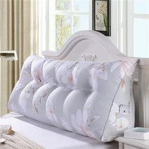 2021 침대 a머리쿠션 더블 삼각 빅쿠션 다다미 대형쿠션, C07-백합 백합