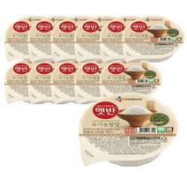 CJ제일제당 햇반 유기농쌀밥 130g [12개]