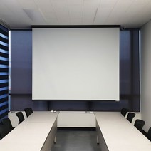 웰텍스 맞춤제작 암막 방염 프로젝터 빔스크린 블랙에디션, 가로 215cm x 세로 120cm