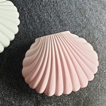 [캔들이케아] 1구 조개 실리콘 수제 캔들몰드-대