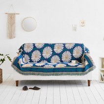 프렌치플라워 소파커버 쇼파커버 덮개 캠핑 블랭킷 거실러그 다용도 패브릭.웨이메이커