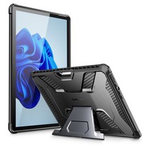 [Supcase] 서피스 프로8 케이스 Surface Pro 8 스탠드 케이스 타이핑 커버 키보드 호환 커버, 블랙