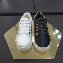 엘칸토 여성용 매탈릭 스니커즈 2.5cm LCWS55I111