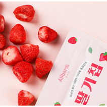 올바름 맛있는 쌀과자, 1개, 딸기얌 100% 과일칩