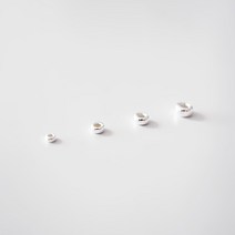 실버925 도넛링 론델 장식 참 비즈 팔찌 만들기 DIY 재료 악세사리 부자재, 3mm