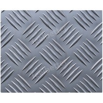 알루미늄체크판 판 플레이트 복합판넬 판재 알미늄판 타일 몰딩 방열 절단 미끄럼 방지, I.두께3x500x500mm, 1개