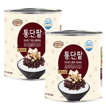 동서 리치스 통단팥 3kg X 2개/팥빙수재료 빙수팥 눈꽃빙수