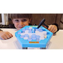 가족놀이펭귄트랩 얼음깨기 겨울방학 집콕 보드게임, 상세페이지 참조