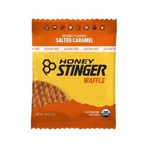 헬스 보충제 Honey Stinger Organic Gluten Free Salted Caramel Waffle | Energy Stroopwafel for Exercise En