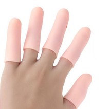 실리콘 오픈형 손가락 슬리브 커버 스포츠 활동 상처 방지, 단품, 1개