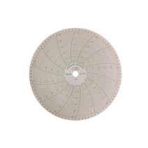산업용 가스압력원형기록지 NO.5168 (198mm) 100매