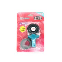 한글타자기 수동 옛날 레트로 빈티지 인테리어 소품 미니 수동 라벨링 기계 엠보싱 타자기 테이프 9 Mm, 08 K