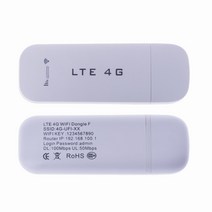 무선와이파이 데이터무제한 5g라우터 랜허브 4G LTE USB 모뎀 어댑터 무선 네트워크 카드 흰색 4g WiFi 라우터, 한개옵션0