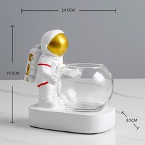 테라리움 플랜테리어 다육 유리병 미니온실수경 유리 꽃병 북유럽 크리에이티브 우주 비행사 다이버 테라리, 01 stronut-