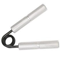 그립 강화제 그립 강도 훈련 350lbs 피트니스 손목 개발자 손목 확장기 핸드 그리퍼 확장기 강도 훈련 장치, 스틸 알루미늄, 실버 100LBS