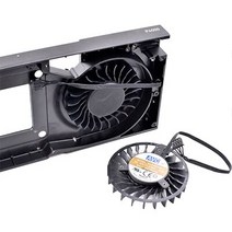 컴퓨터 부품 원본 그래픽 카드 냉각 팬 12V 0.60A BAZA0714B2U-P001 P002 Quadro P4000 M4000, [02] Fan and bracket, 02 Fan and bracket