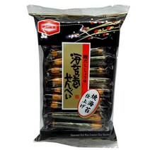 일본 카메다 김말이 노리마키 센베 과자 간식 50g 2봉, 노리마키센베2봉