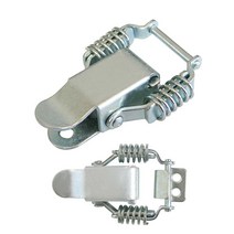 공구생활 매미고리 잠금장치 고정걸이 시건장치 걸고리 1-1 철 스프링_대, 1개