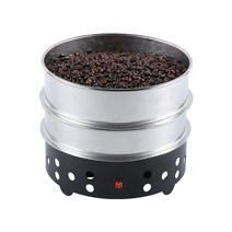 커피 로스터기 로스팅 기계 필터 라디에이터가있는 110v220v 가정용 소형 커피콩 고, 우리를, 500g 220v