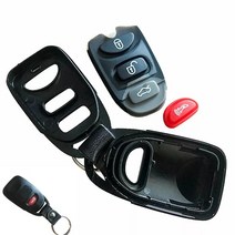 NF소나타 리모컨 폴딩키 DIY 케이스, 4버튼순정형(PCB없음)