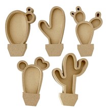 DIY 선인장 나무 입체액자 (꾸미기/만들기 재료)