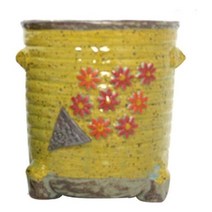 코스모스 조각수저통 대 보관 도자기 주방 숟가락 정리 소품 수저꽂이