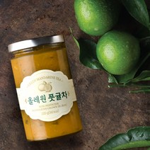 제주도 올레원 유기농 새콤달콤 풋귤차 청귤청 220g