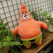 스폰지 밥 봉제인형 네모바지 인형 장난감 스타 인형 모찌인형 등받이쿠션, 85cmcm, B.뚱이