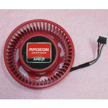 R43 FD9238U12D 75mm 디오 카드 쿨러 팬 호환용 교체 사파이어 ATI Radeon HD5870 HD6850 용 DC 12V 1.2A 4, 한개옵션0