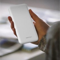 Moth 초슬림 보조배터리 10000 경량보조배터리 초슬림보조배터리, 단품