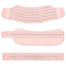 승모근마사지 뒷목뻐근 어깨찜질기 임산부 벨트 출산 배꼽 벨트 허리 관리 복부 지원 산후 벨트 골반 회복 shapewear 통기성 벨트, 마테리티 핑크 l
