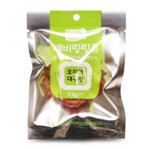테비 고양이 간식 육포 사료 오리대구링 13g, 오리와대구링 13g, 오리와대구링 13g