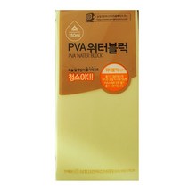 다용도 PVA워터블럭스펀지 소사이즈 물기청소&때블럭겸용, 1개