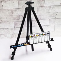 접이식 철제 이젤 미술 전문가용 거치대 드로잉 대형 액자거치대 그림거치대 미술학원이젤 예식장거치대 금속이