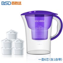 주전자 필터 주전자 주방 가정용 휴대용 정수기 활성탄 필터 2.5L-39179, 옵션08, 단일옵션