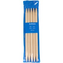 사라 목바늘 장갑바늘 5PC 굵은실 6.0mm 부터 12.0mm 까지 우드, 상품 선택:사라 장갑바늘 5PC 세트 4.5mm