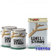 ForU6642 웰 오일스테인 리터 투명 스테인 오일 목조주택 의자 목재 파고라 가구 보호