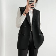가은무역 MJ081477 봄가을 여성 베스트 조끼 가디건 정장자켓 빅사이즈